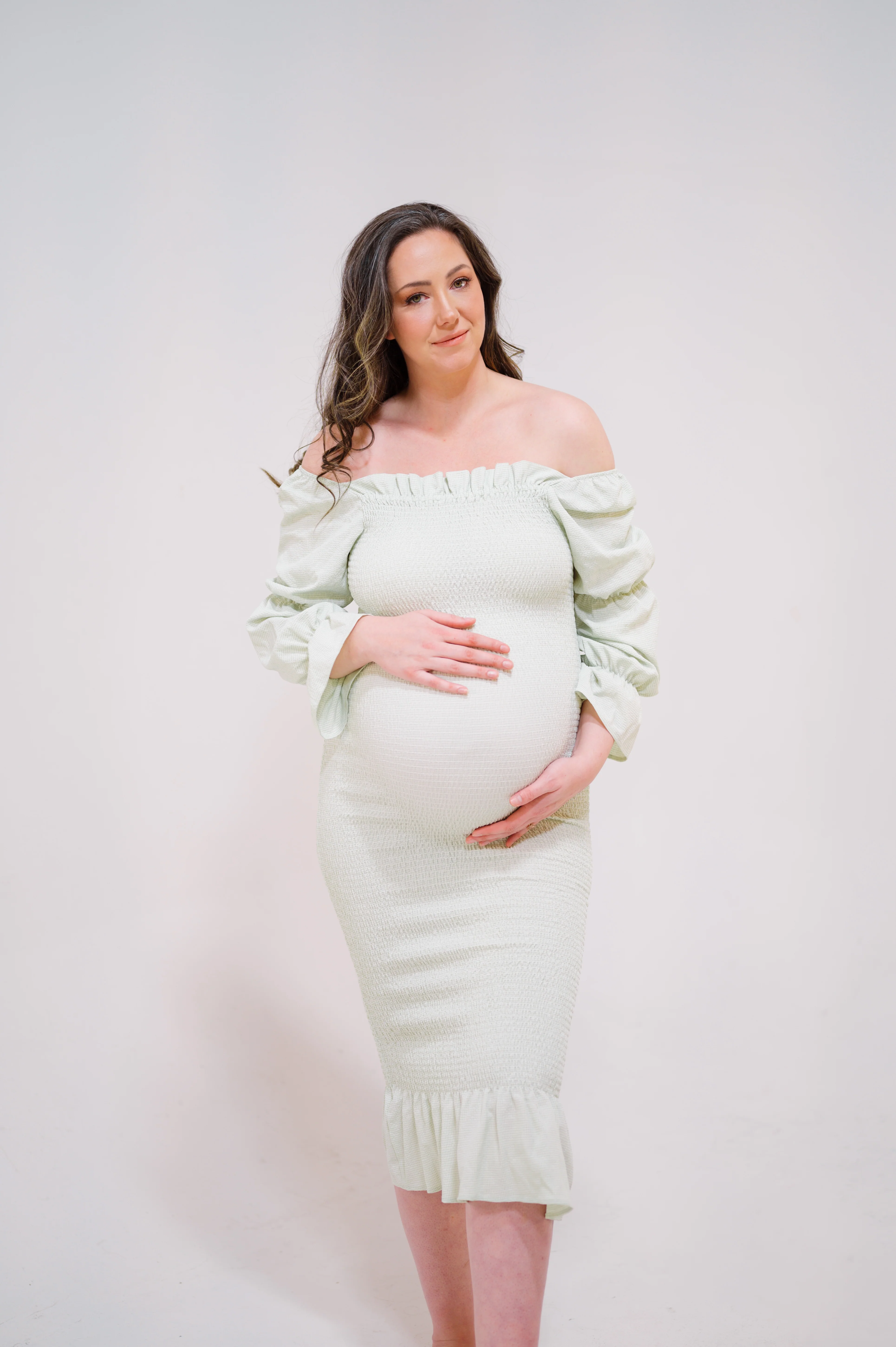 Daphne Dress in Cremé - Image 10