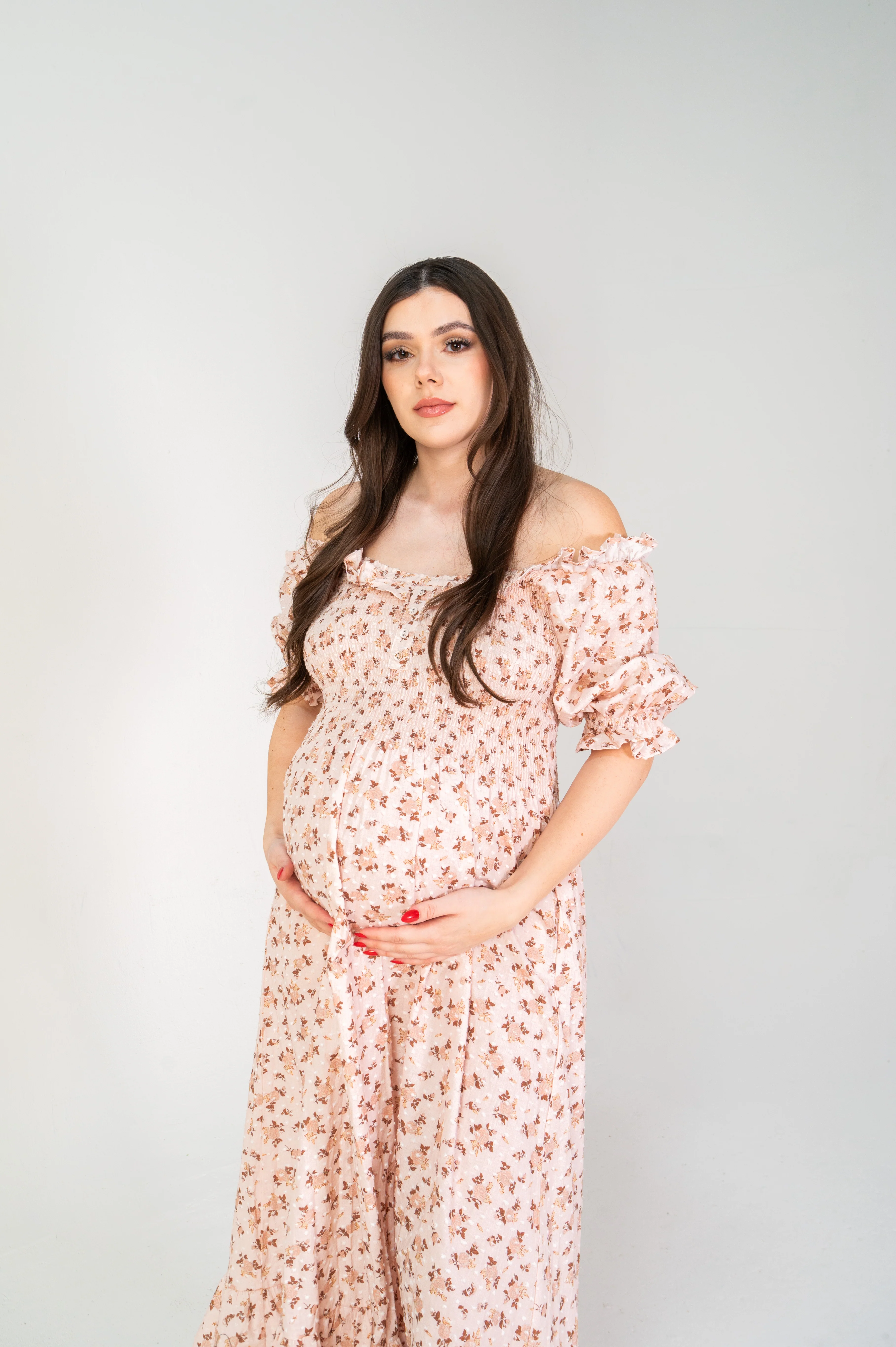 Harper Maternity and Nursing Dress - Image 3