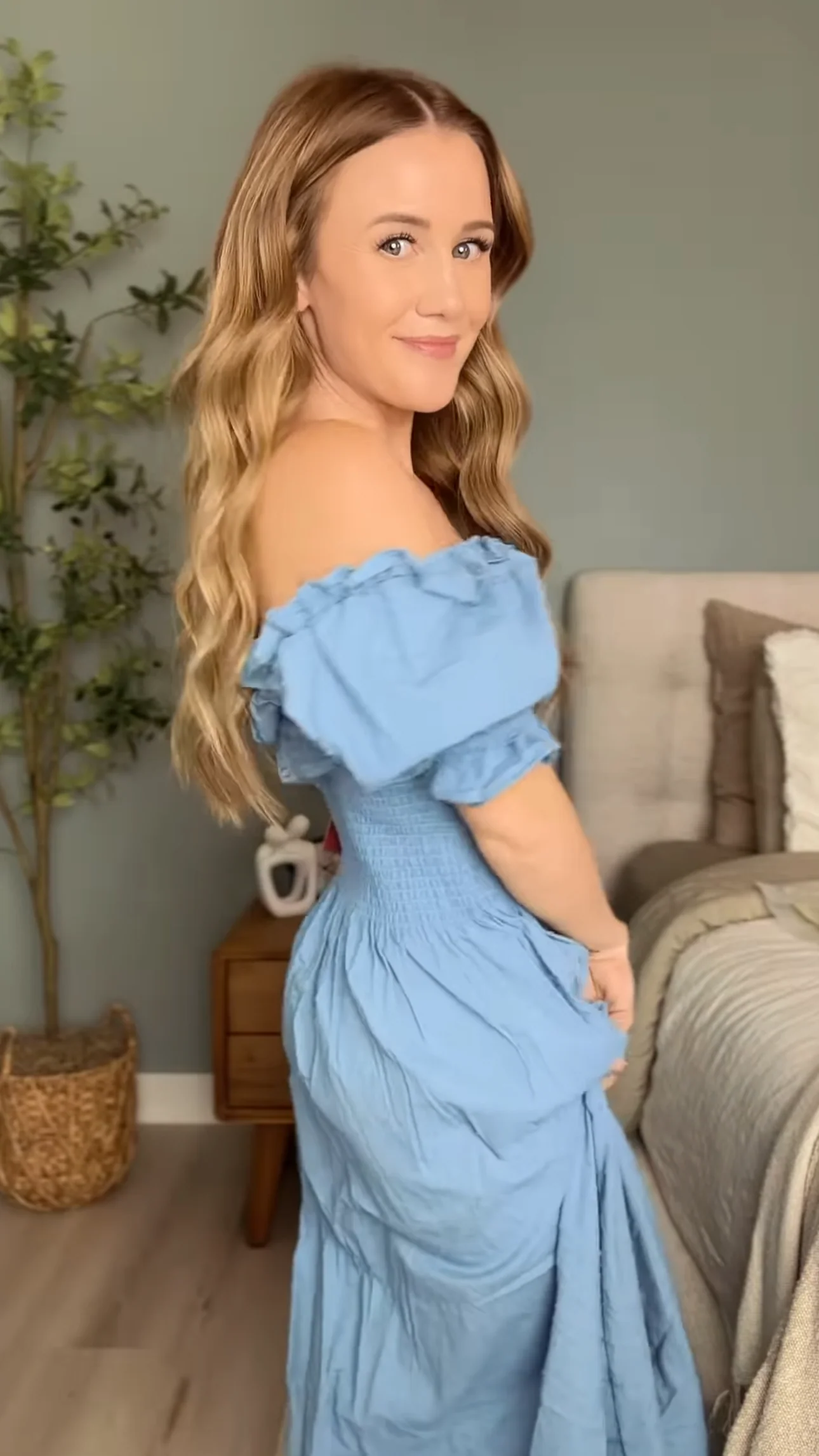 Harper Maternity and Nursing Dress - Image 9