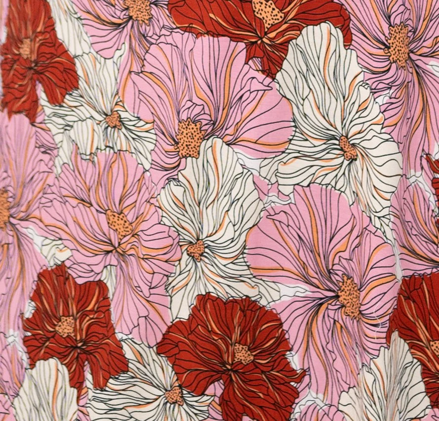 Robes in Pink Poppy