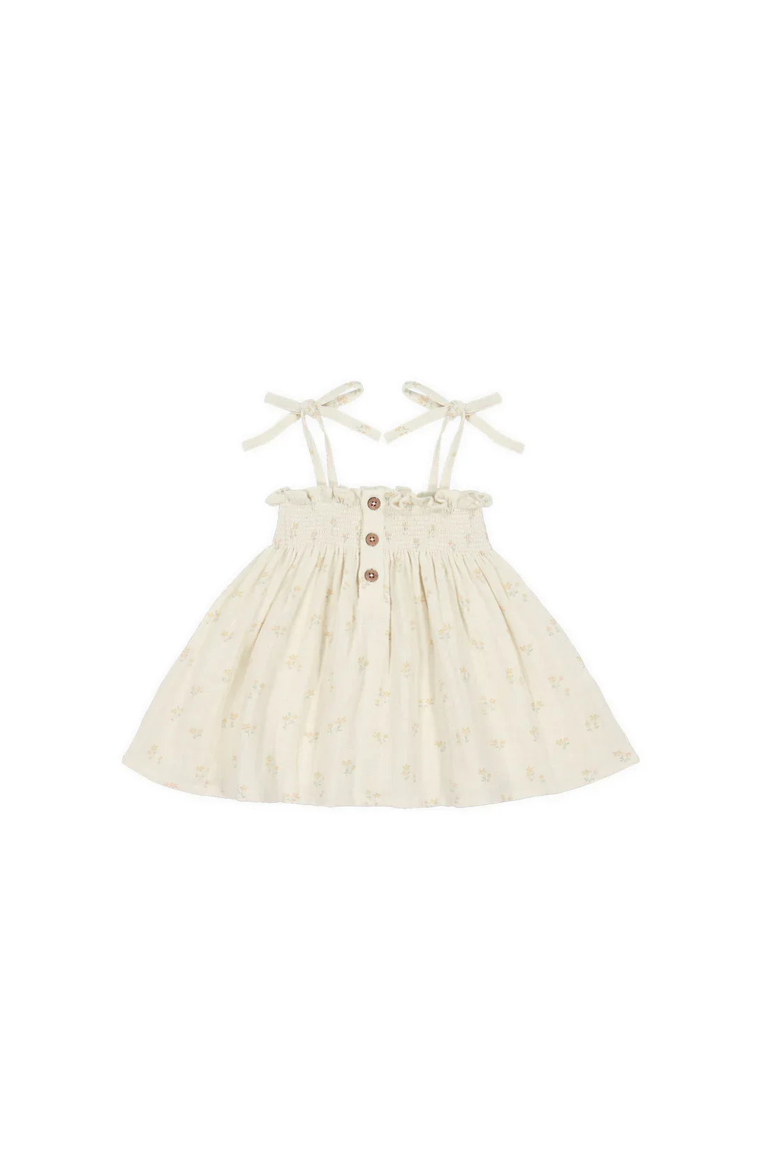 Organic Cotton Muslin Ellie Top - Pauline Chamomile - Image 3